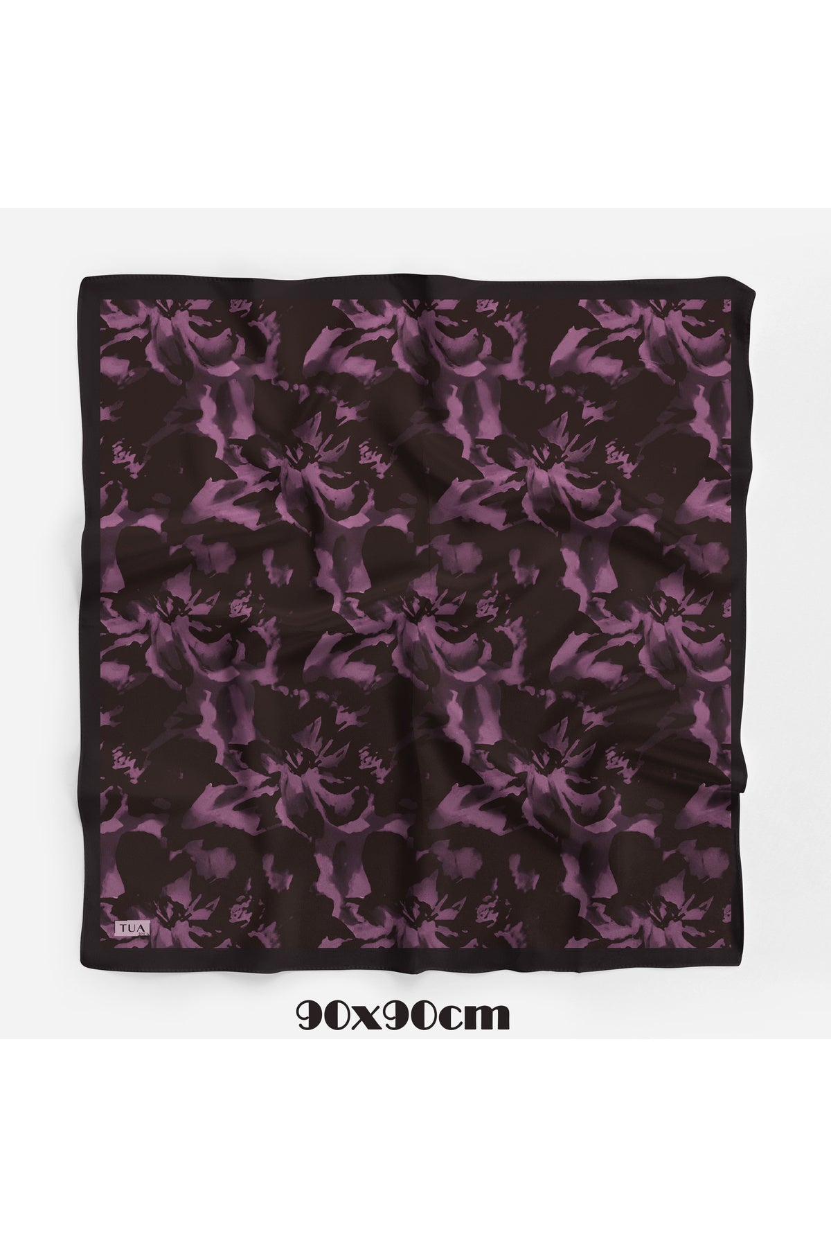 Ahenk Desen 90X90cm Organic Twill Eşarp/Fular - görsel 2