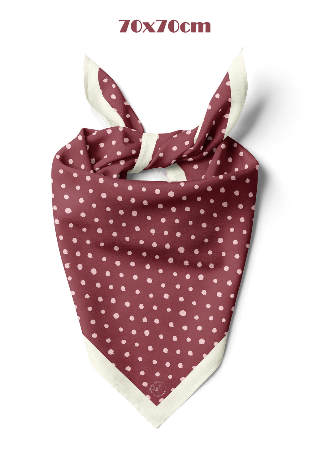 Perle Desen 70*70cm Bandana/Fular - görsel 4