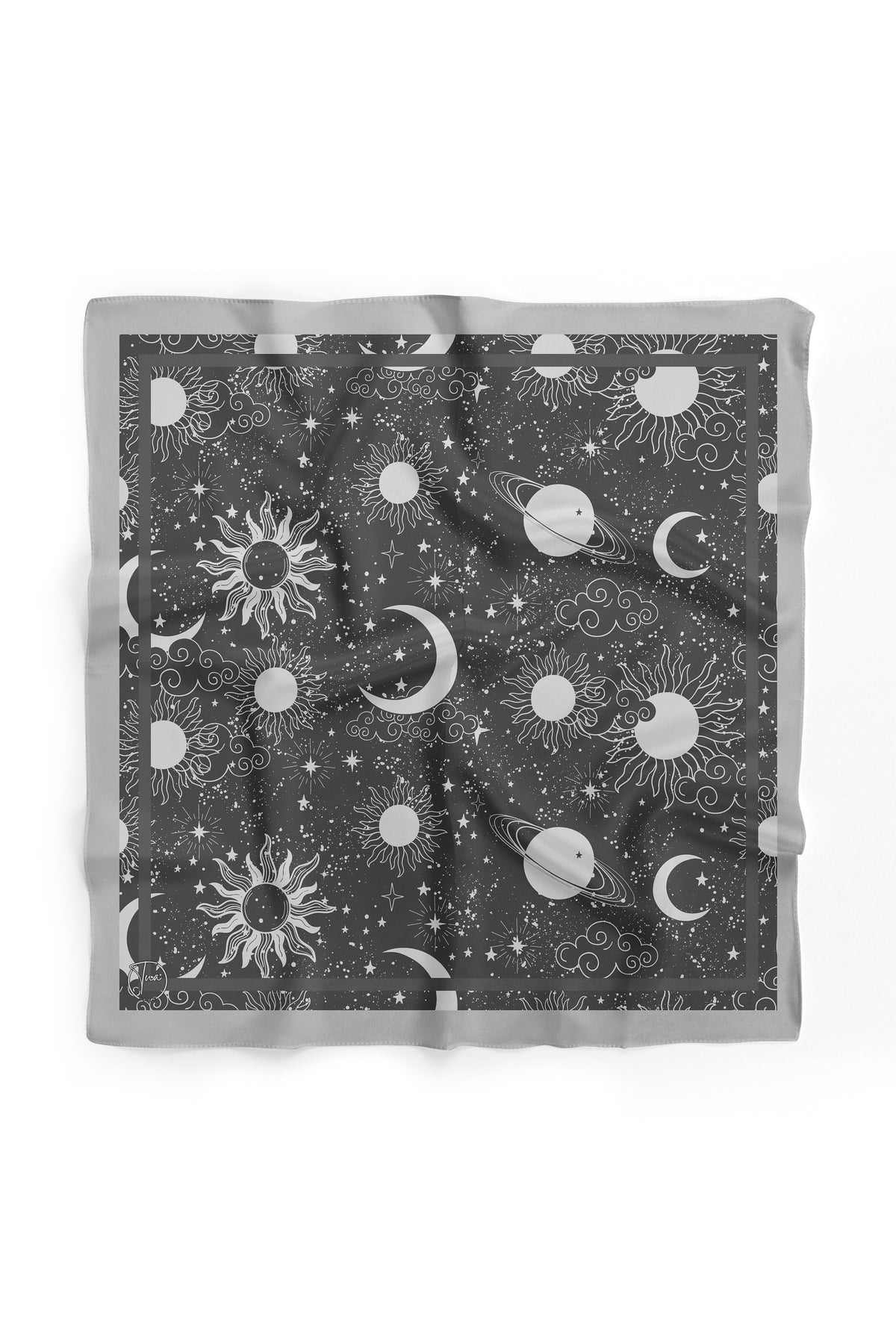 MOON STAR Desen Bandana/Fular - görsel 2