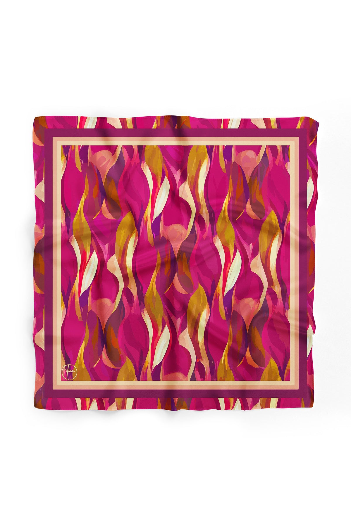 BORDO RÜZGARI Desen Bandana/Fular - görsel 2