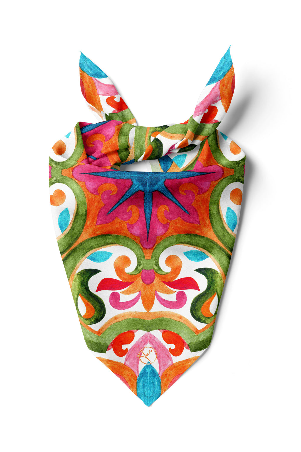 KALEİDOSKOP RÜYASI Desen Bandana/Fular - Çok Renkli