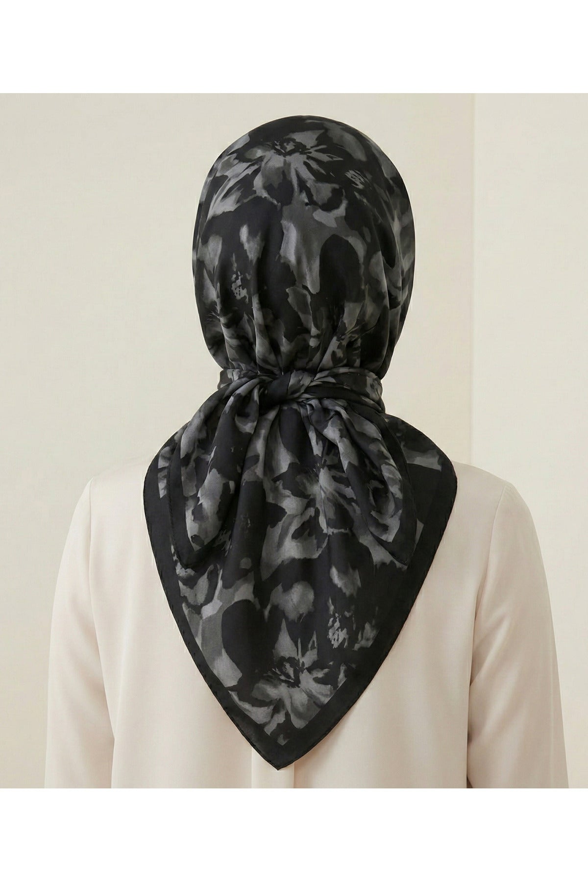 Ahenk Desen 90X90cm Organic Twill Eşarp/Fular - görsel 2