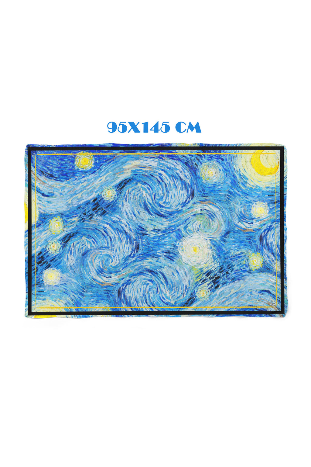 VAN GOGH BREEZE Desen Saten PAREO - görsel 2