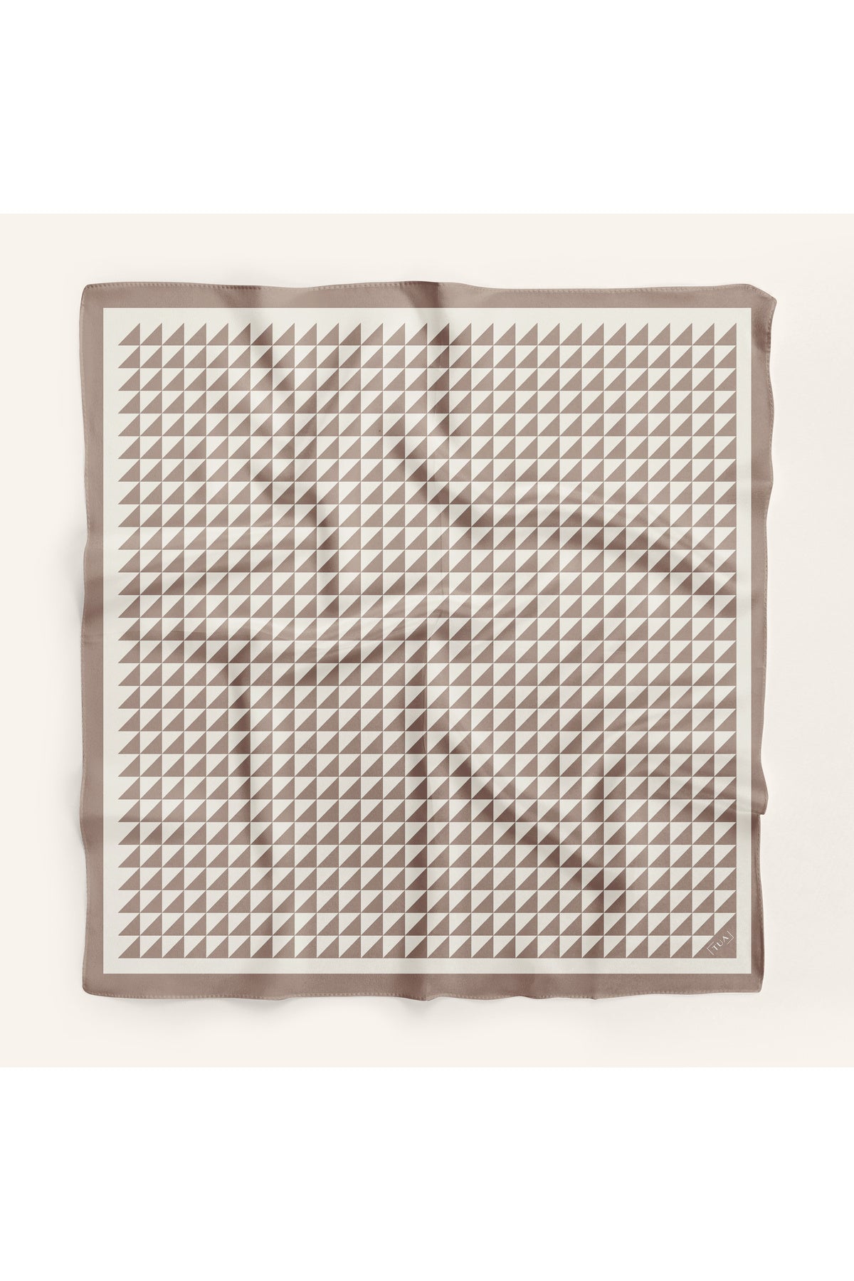 Piramit Doku Desen 90X90cm Eşarp/Fular - görsel 2