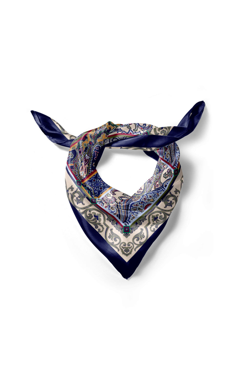 Etnik Patchwork Desen Bandana/Fular - görsel 3