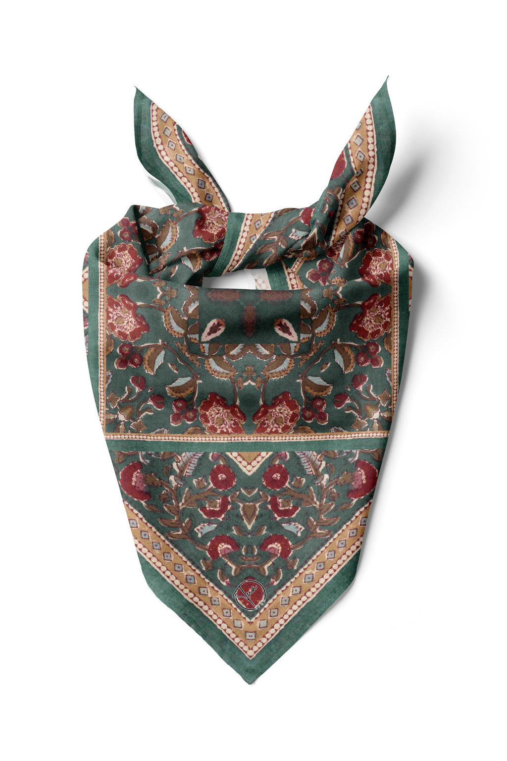 VİNTAGE Desen Bandana/Fular - görsel 3