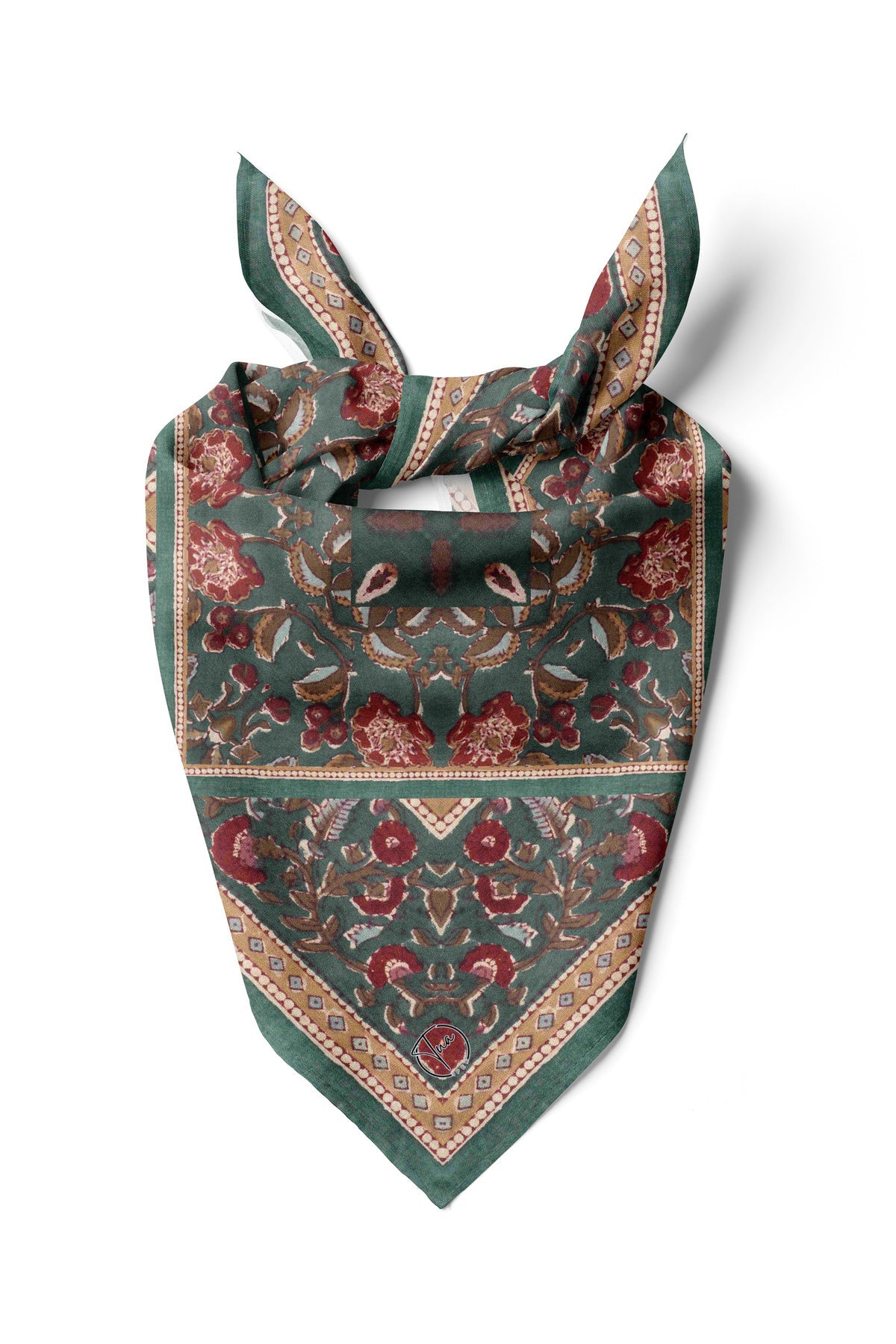 VİNTAGE Desen Bandana/Fular - görsel 3