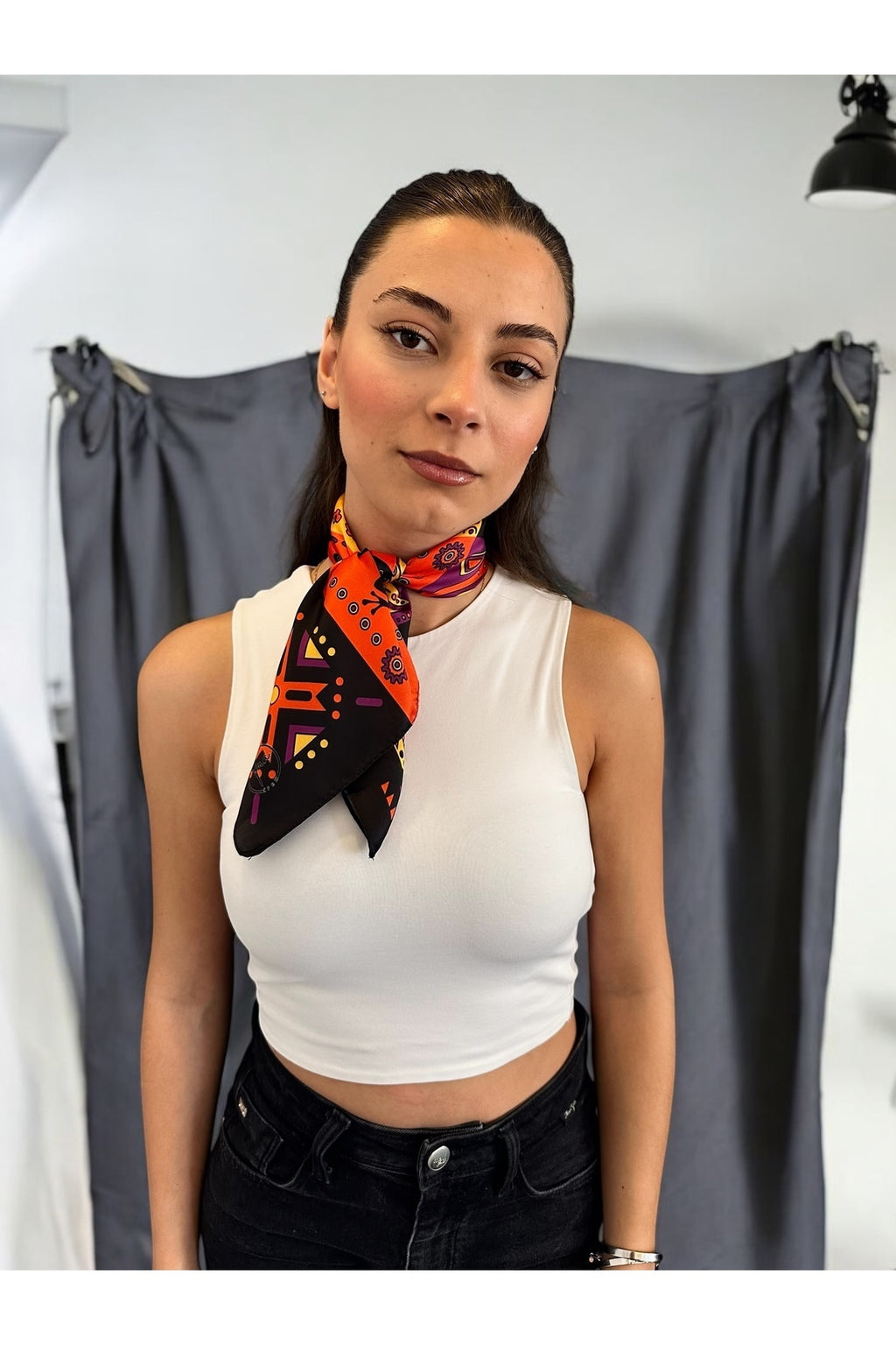 AFRİKA Desen Bandana/Fular - görsel 3