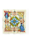 Motiflerin Dili Desen Bandana/Fular - Çok Renkli