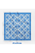 Azul Desen 70*70cm Bandana/Fular - Çok Renkli