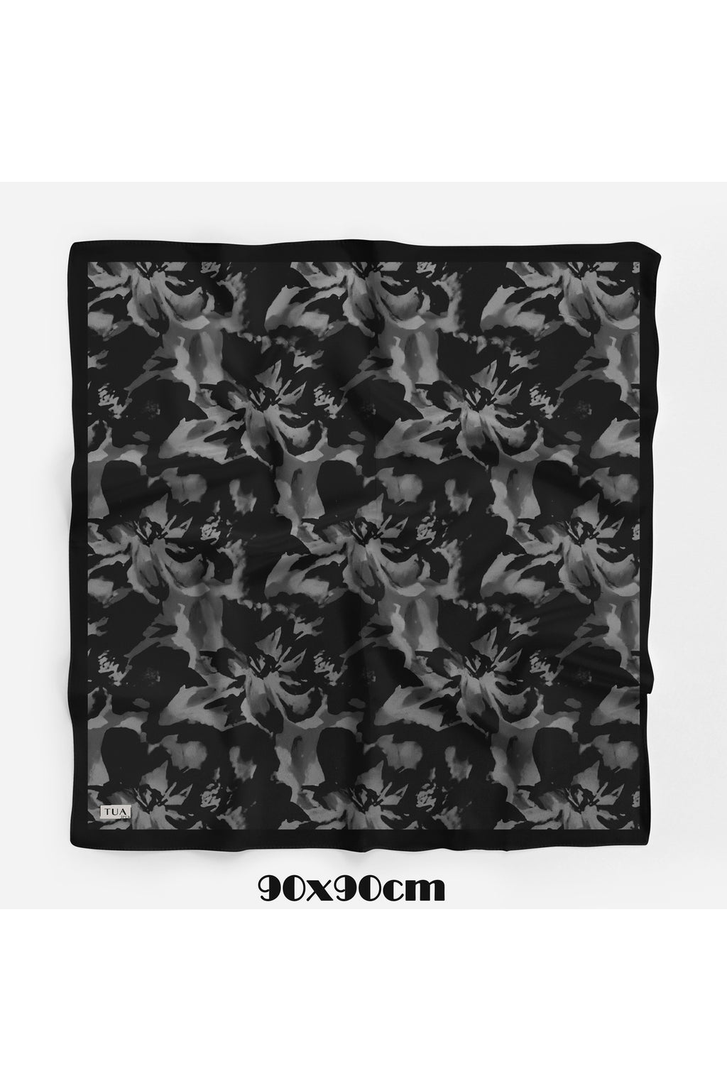 Ahenk Desen 90X90cm Organic Twill Eşarp/Fular - görsel 3
