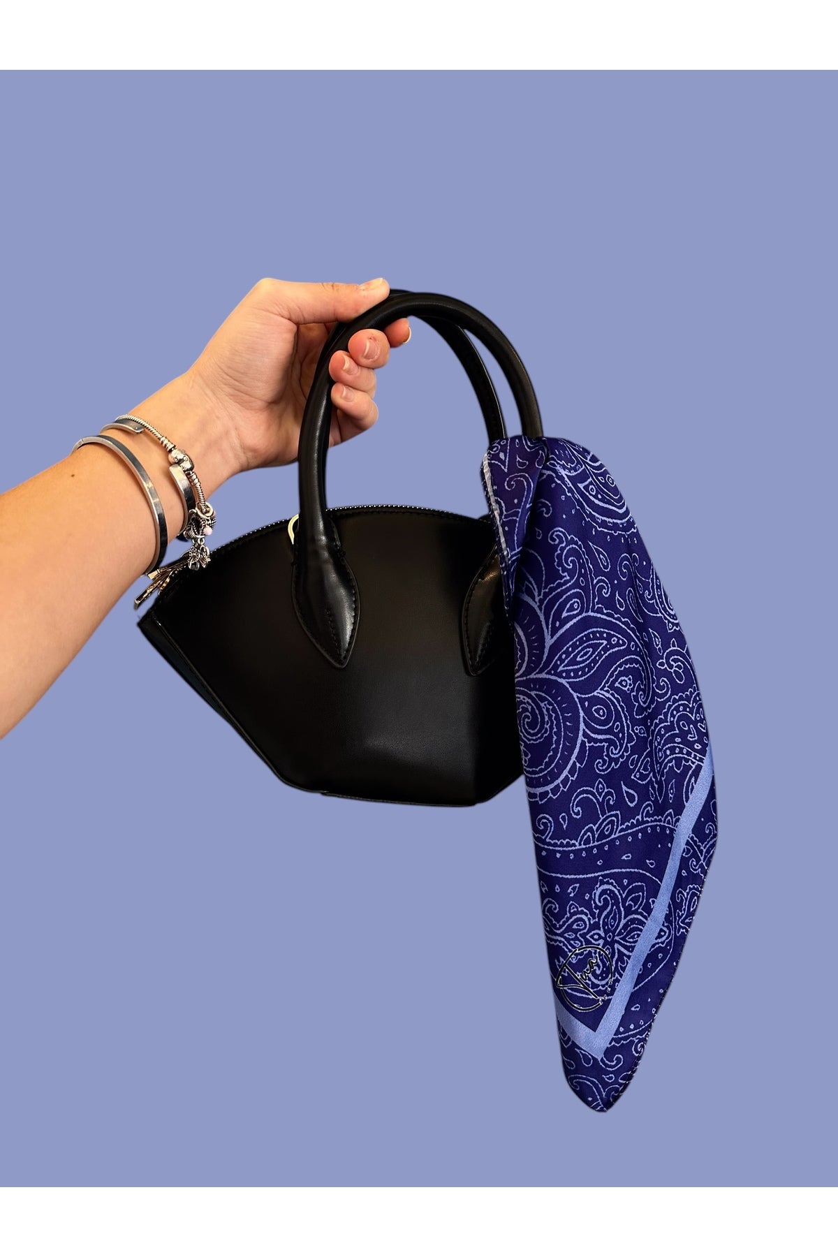 ETNİK ŞAL Desen Bandana/Fular - görsel 7