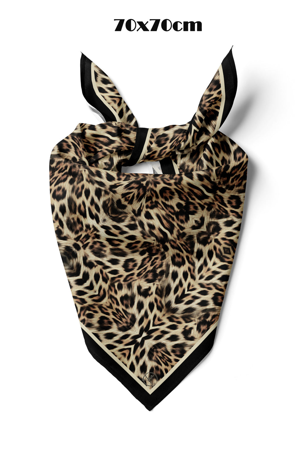 ASİL BENEK LEO Desen 70*70cm Bandana/Fular - görsel 2