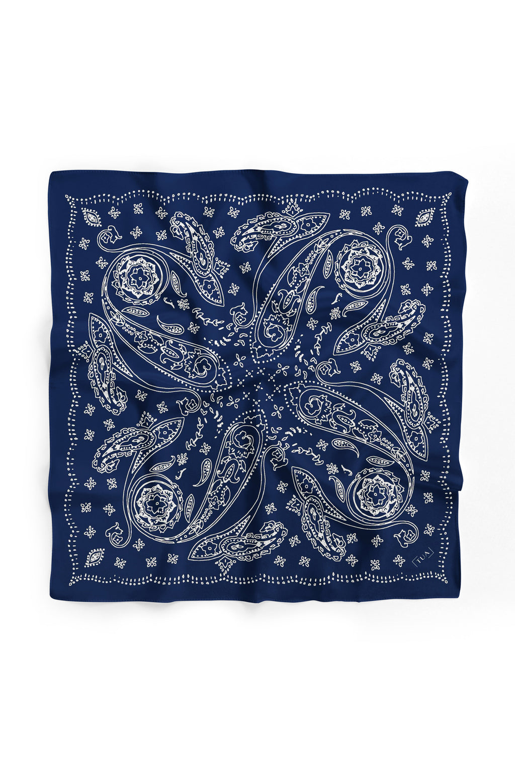 Asil Doku Desen 60x60 cm Viskon Modal Unısex Bandana/Fular - görsel 4