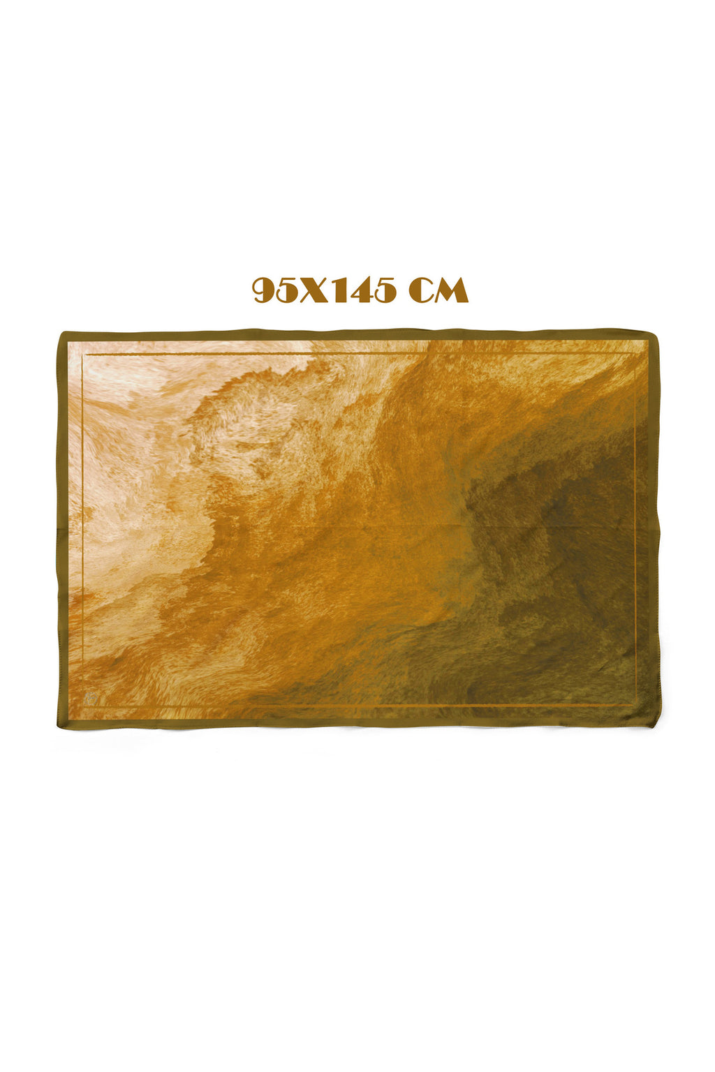 MYSTIC SMOKE AMBER Desen İç göstermeyen Saten PAREO - görsel 2
