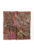 Kızıl Vadi Desen 55x55cm Bandana/Fular - Çok Renkli