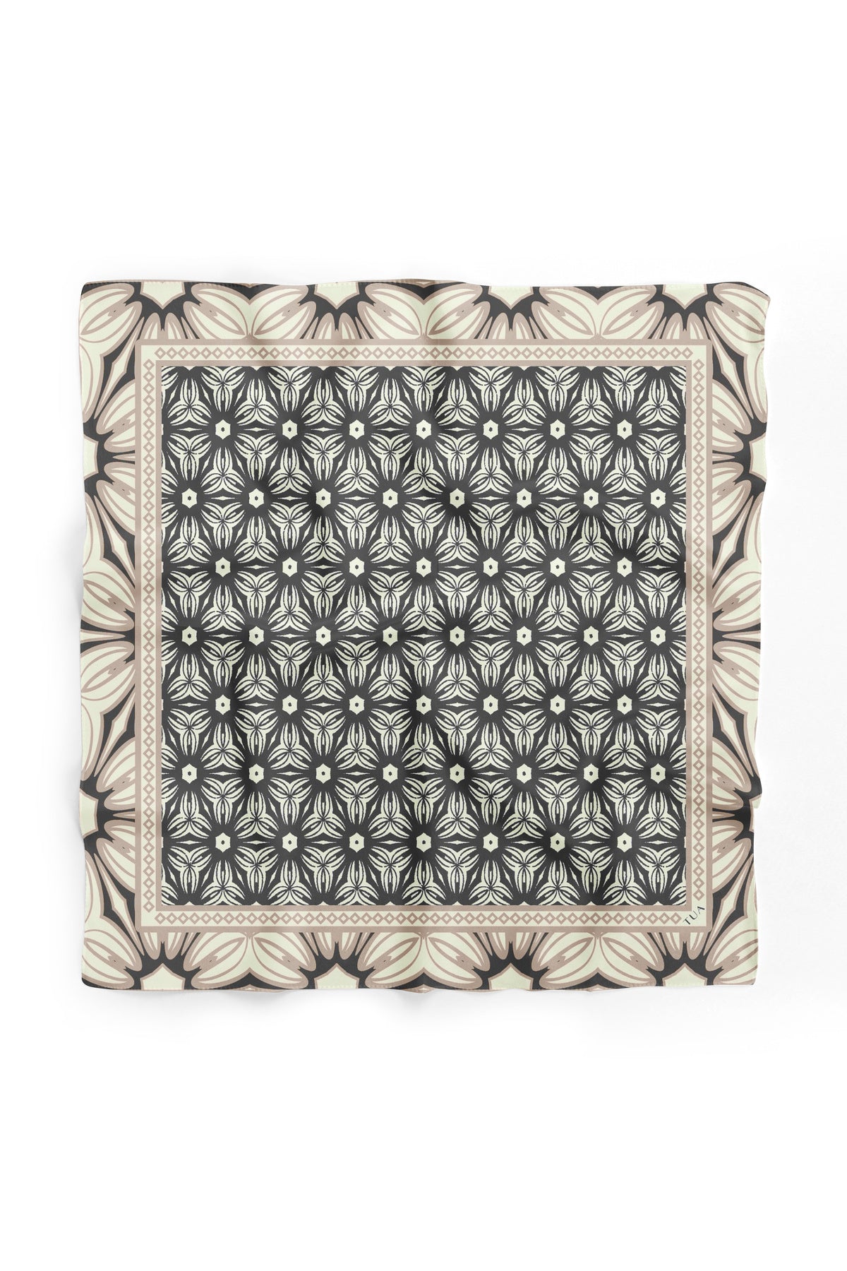 Petra Desen 60x60 cm Viskon Modal Erkek Bandana/Fular - Çok Renkli