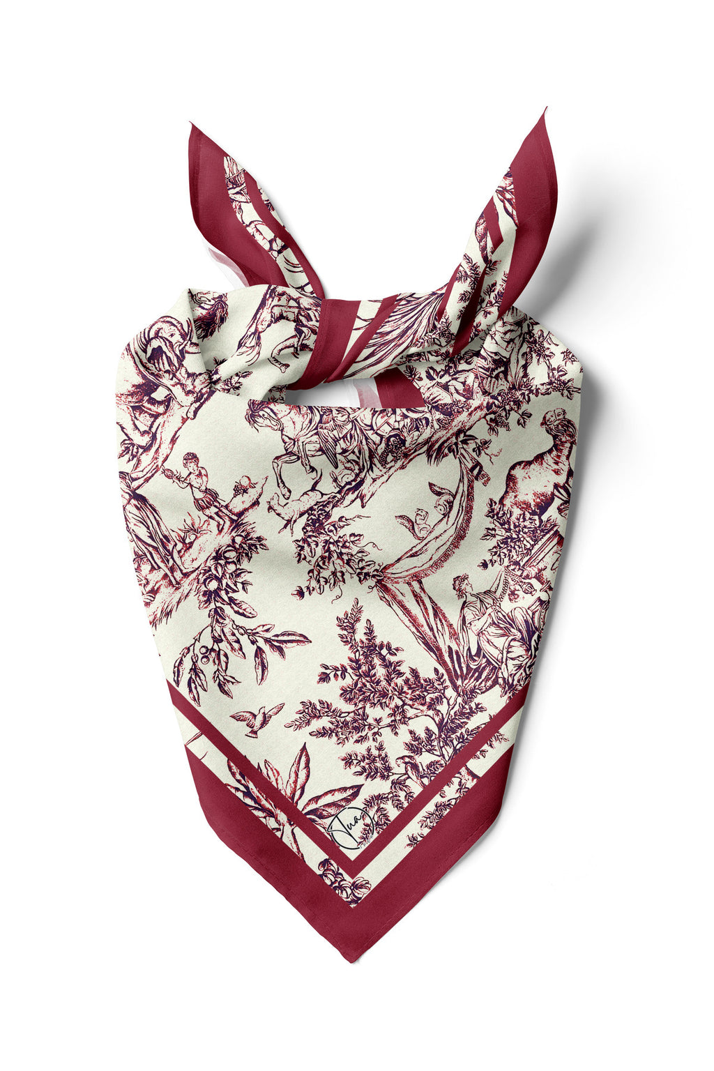 ANIMAL NATURE Desen Bandana/Fular - görsel 2