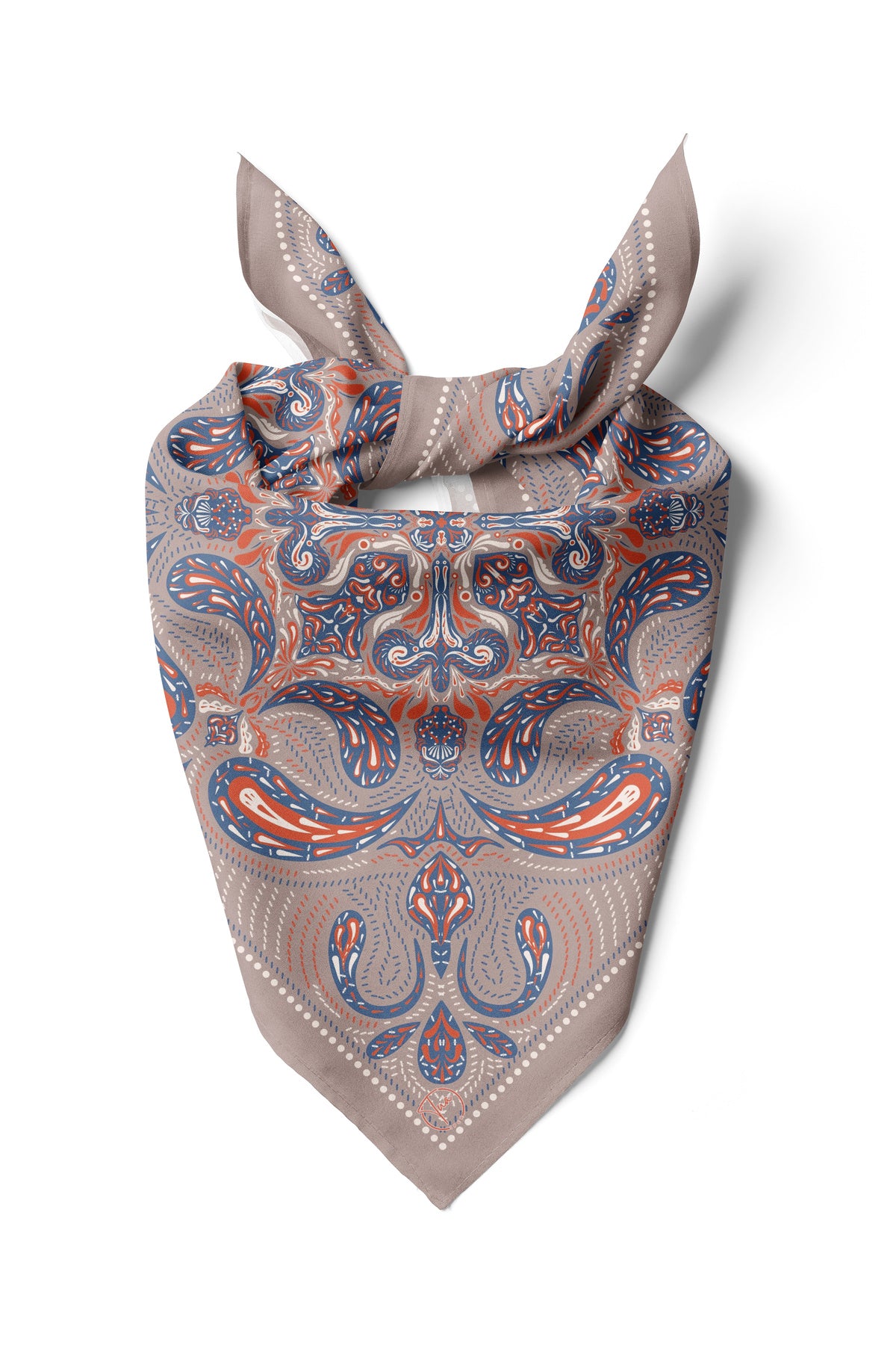 Otantik Rüya Desen 55x55cm Bandana/Fular - görsel 3