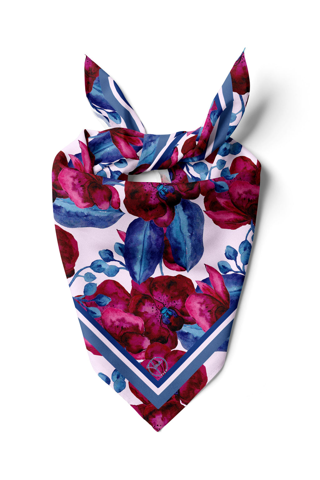 Orchid Dream Desen 55x55cm Bandana/Fular - görsel 2