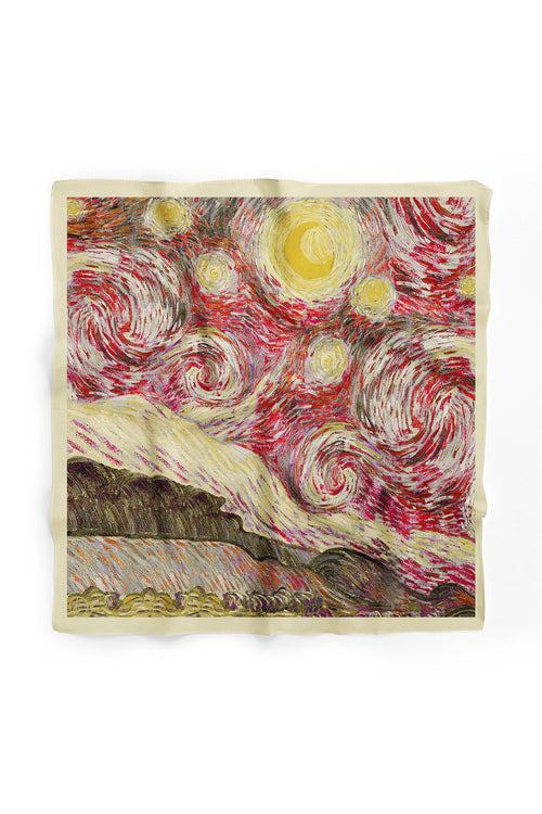 Canvas Desen Bandana/Fular - Çok Renkli