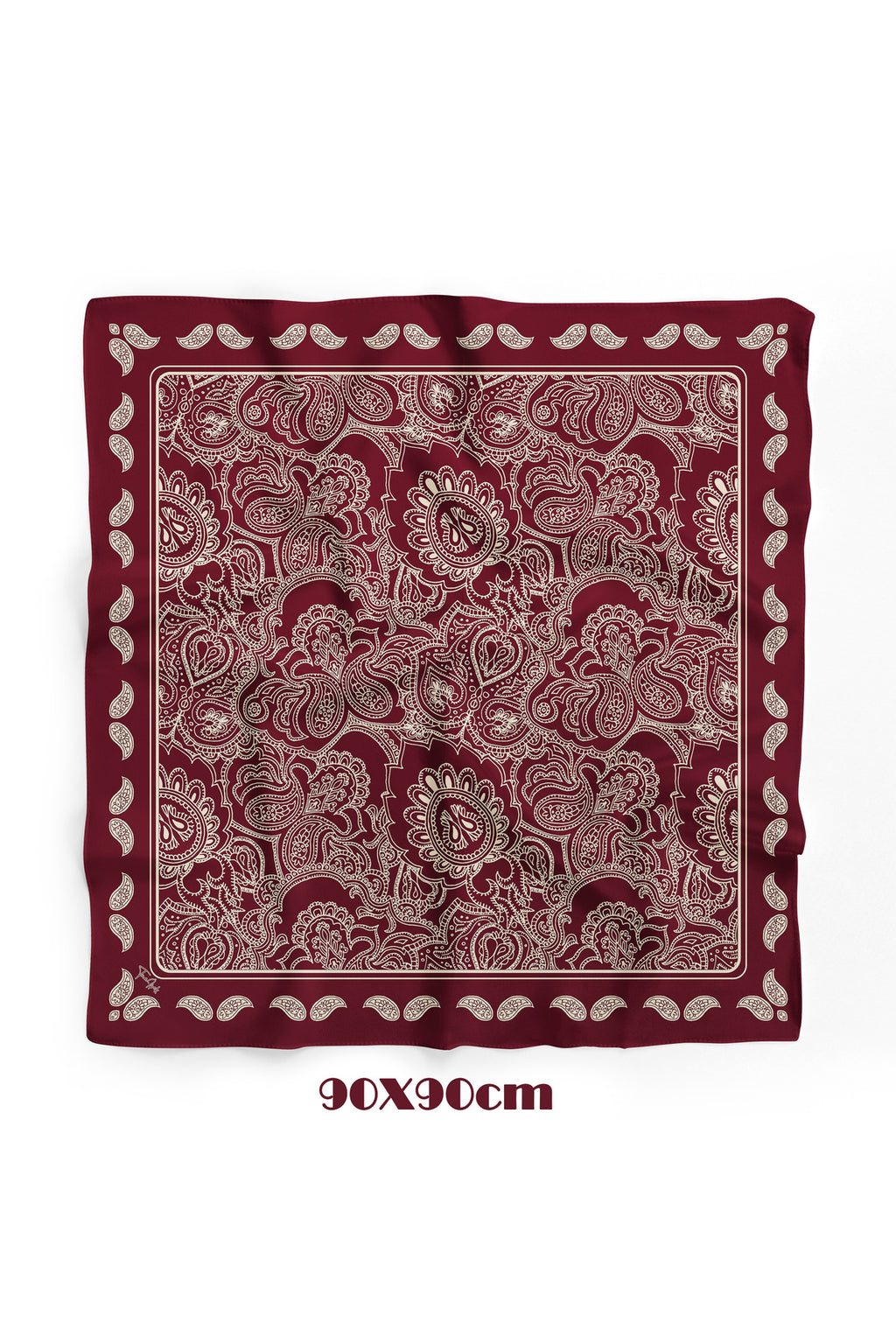 ZERAFET Desen 90X90cm Eşarp/Fular - görsel 2