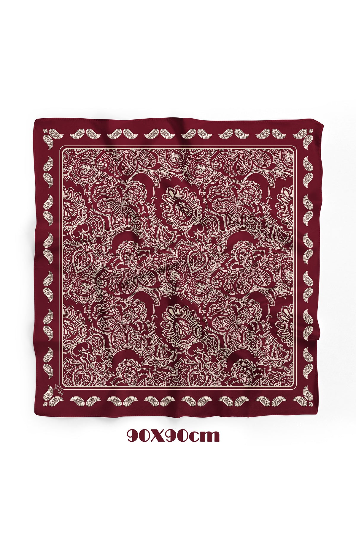 ZERAFET Desen 90X90cm Eşarp/Fular - görsel 2