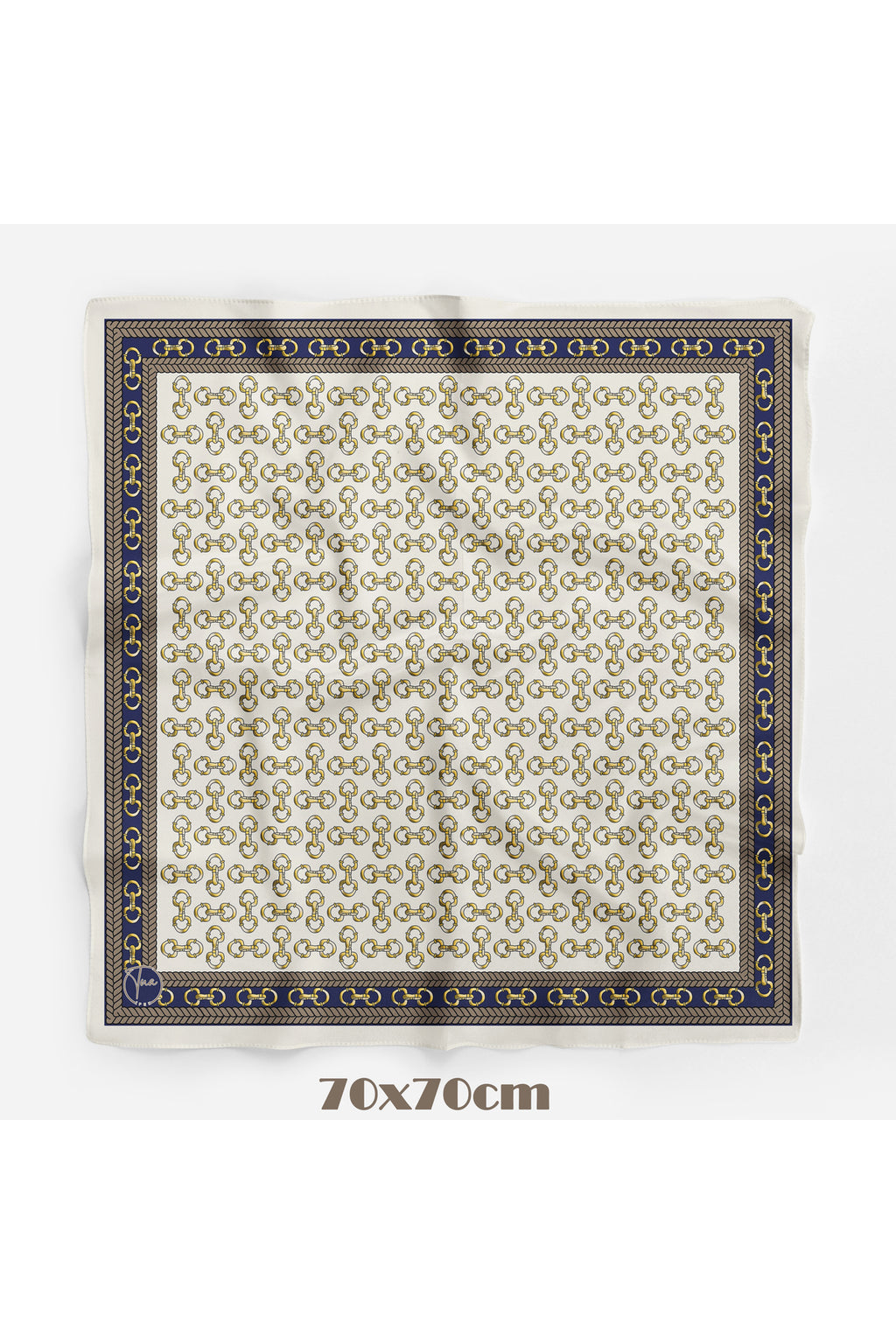 EYER MOTİF Desen 70*70cm Bandana/Fular - görsel 2