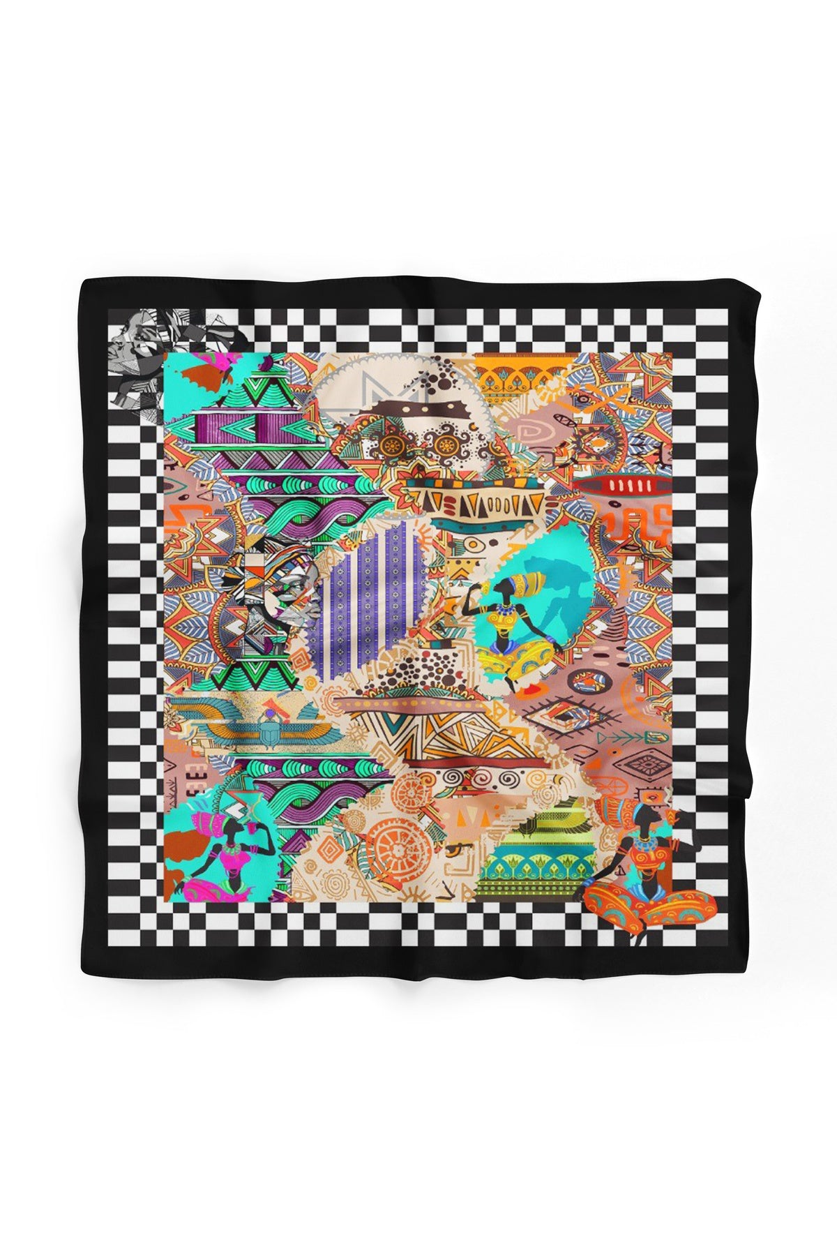 Tribal Mix Desen Bandana/Fular - görsel 2