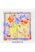 AQUARELLE Desen 70*70cm Bandana/Fular - Çok Renkli