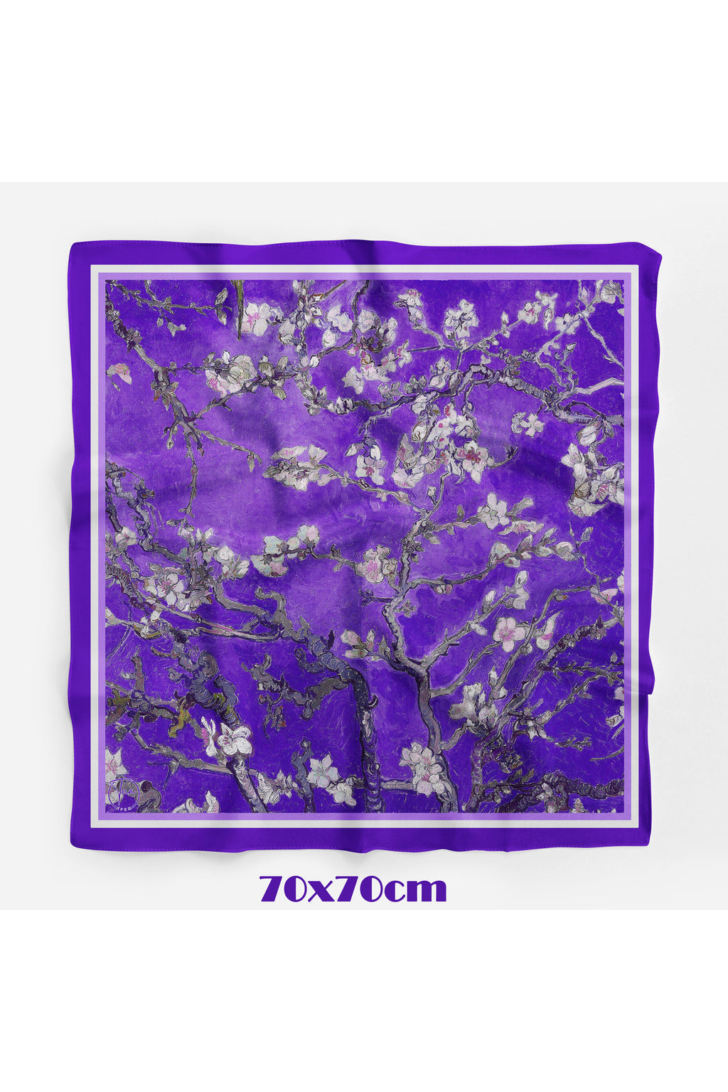MOR BLOSSOM Desen 70*70cm Bandana/Fular - Çok Renkli