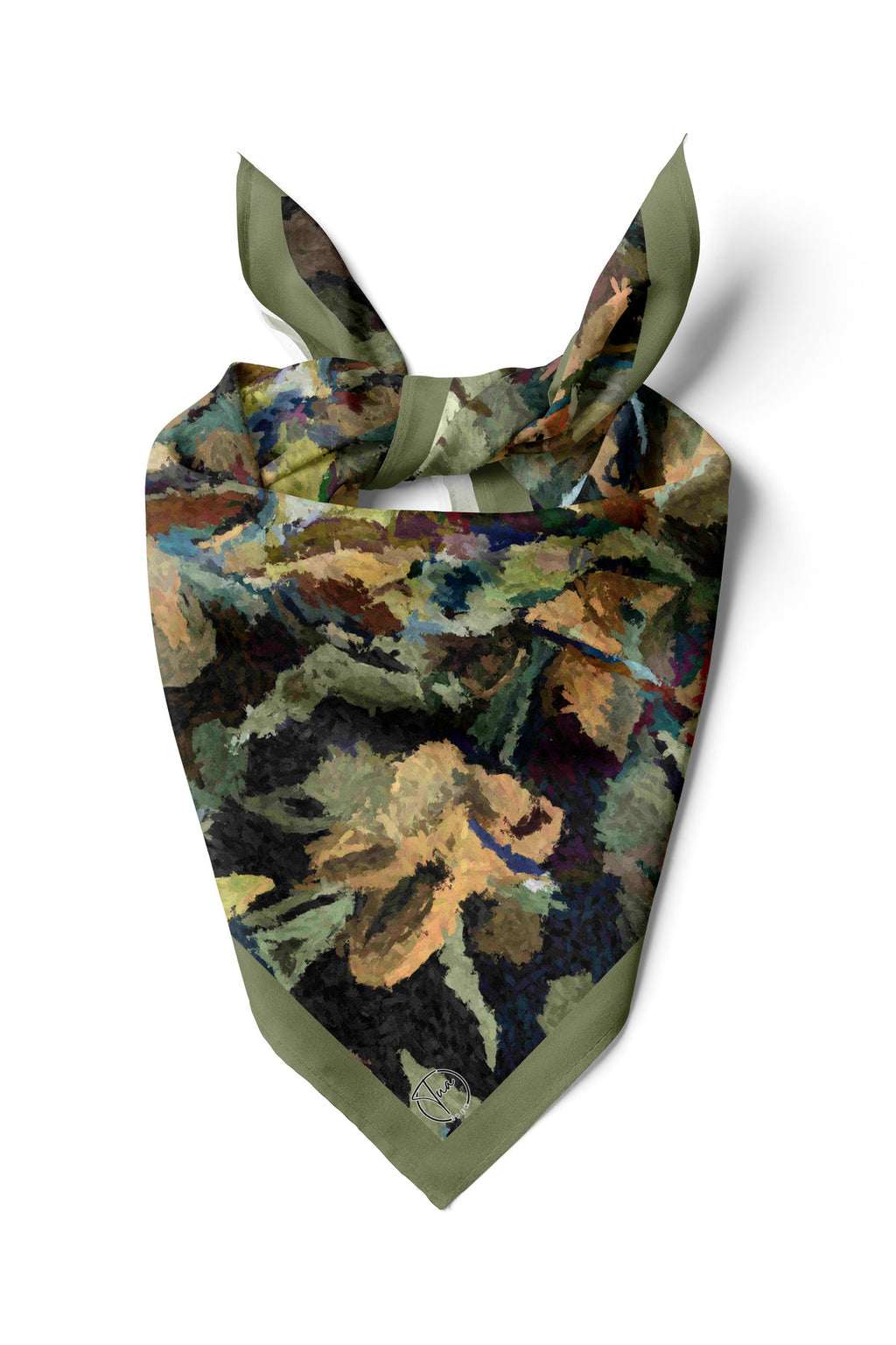 PASTEL Desen Bandana/Fular - Çok Renkli