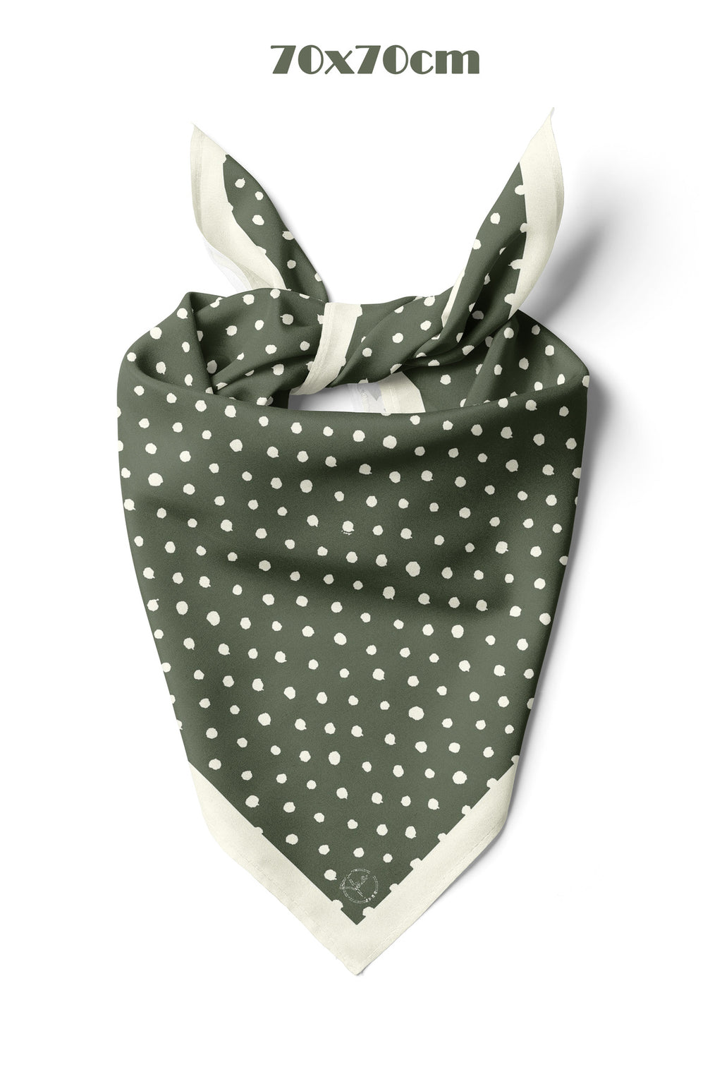 İnci Aura Desen 70*70cm Bandana/Fular - görsel 2