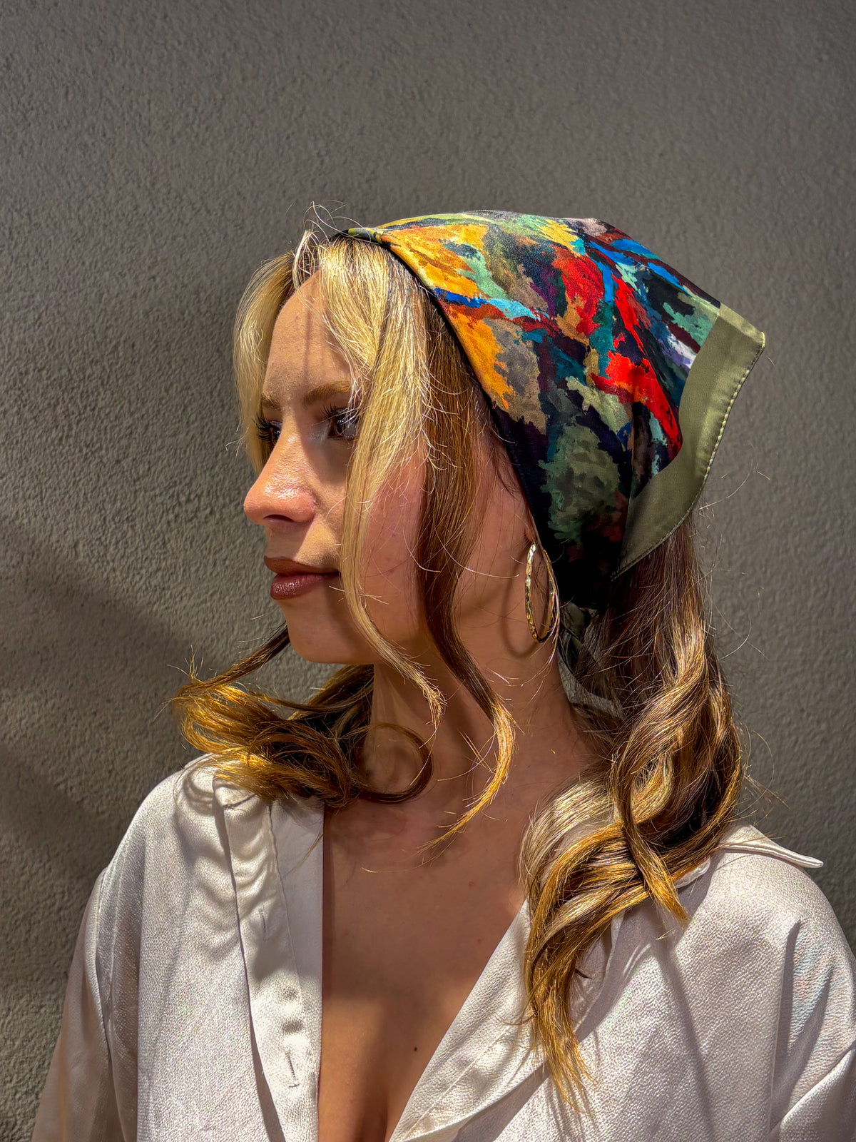 PASTEL Desen Bandana/Fular