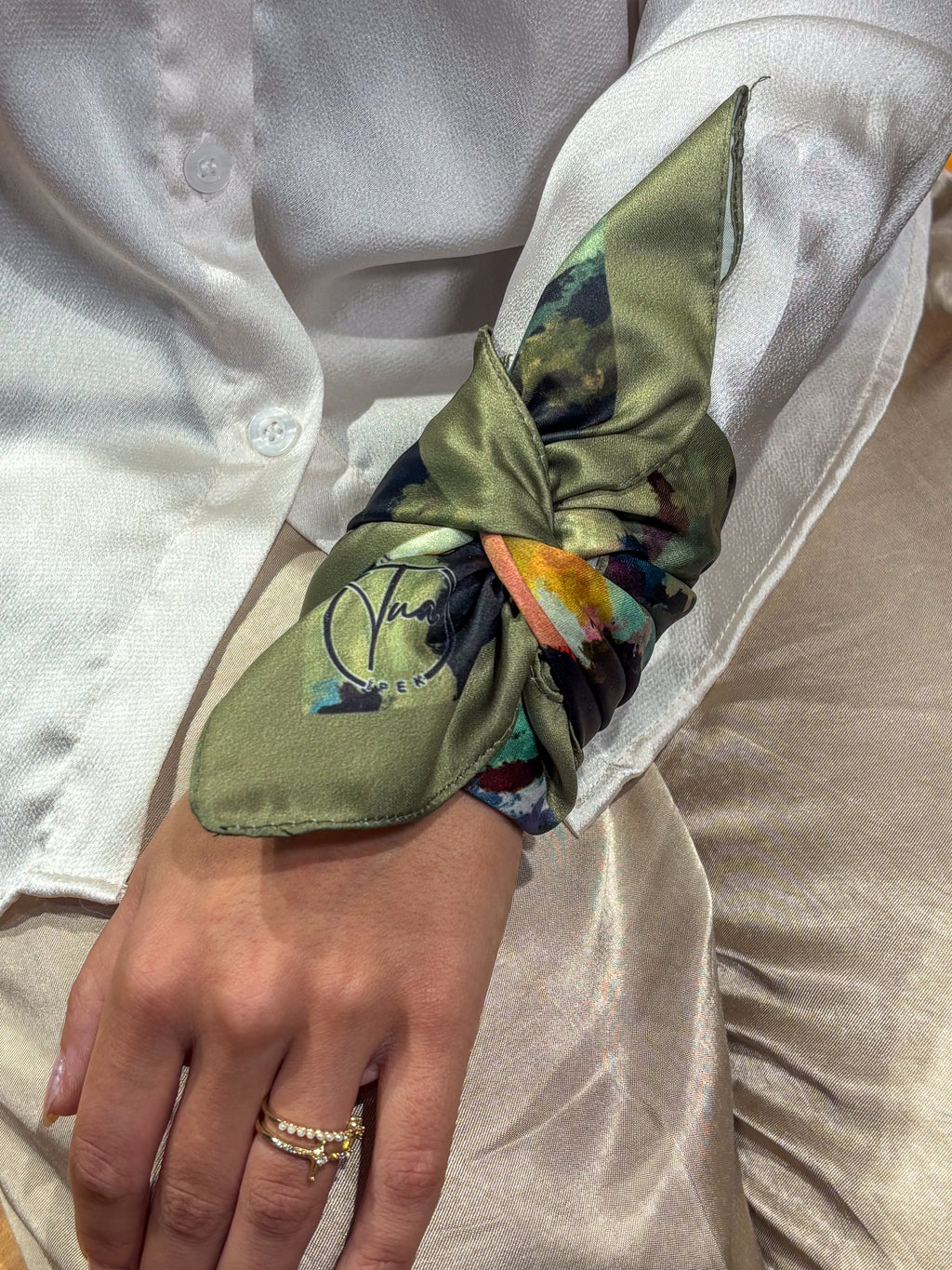 PASTEL Desen Bandana/Fular