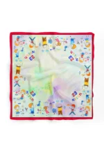 23 NİSAN ÇOCUK BAYRAMI TEMALI Bandana/Fular - TU4120 - 10 Adet - Görsel 3