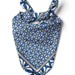 Blue Marifet İşlemesi Desen 70*70cm Bandana/Fular - TU7031